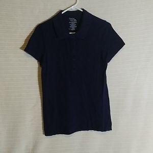 Navy blue collared shirt